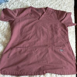 FIGS Scrub top Catarina for Women Mauve color